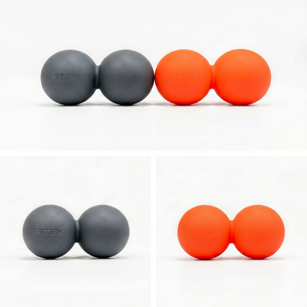 Double lacrosse massage ball