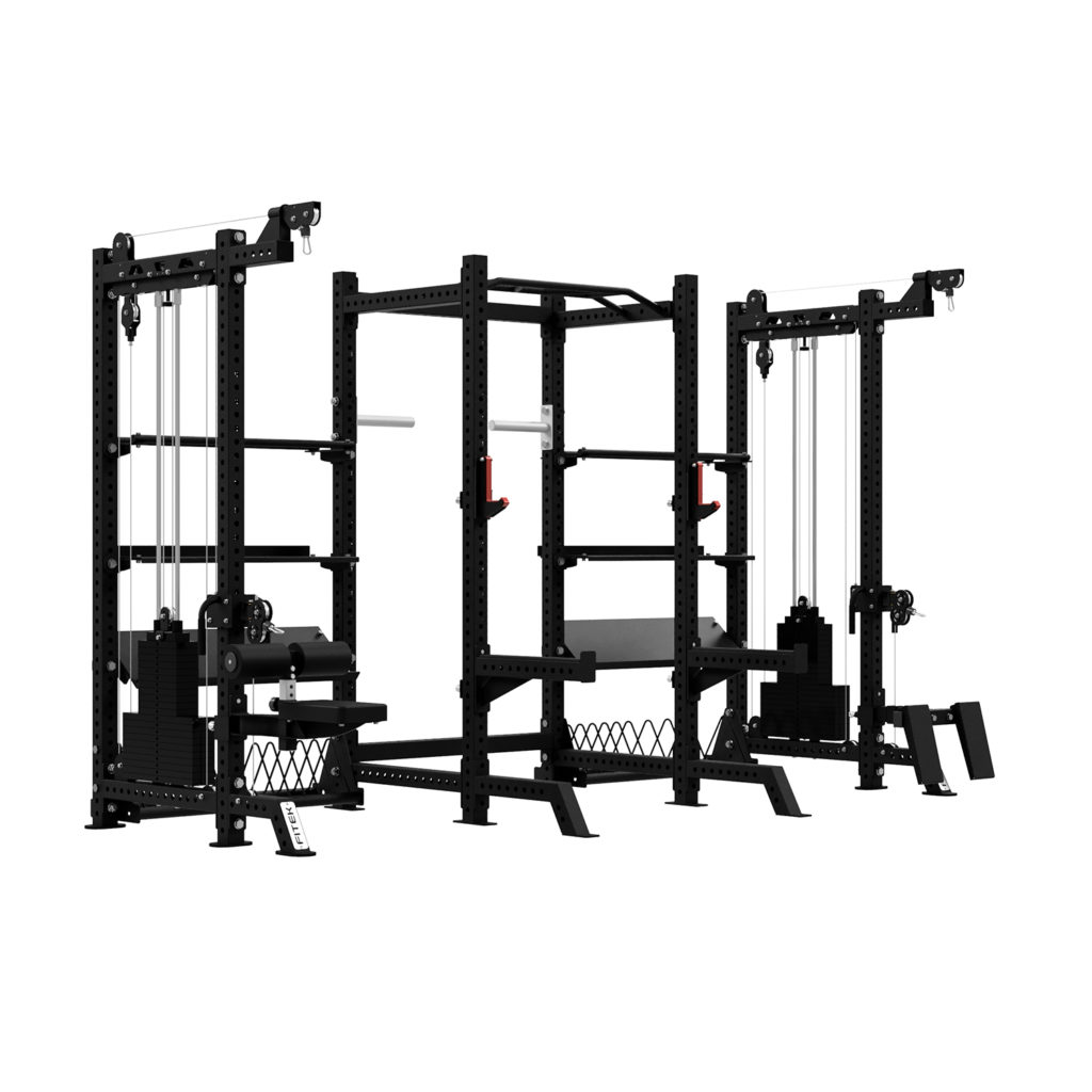 Custom Power Rack Header FITEK Custom Power Rack 3D Design Service (100% Credited)