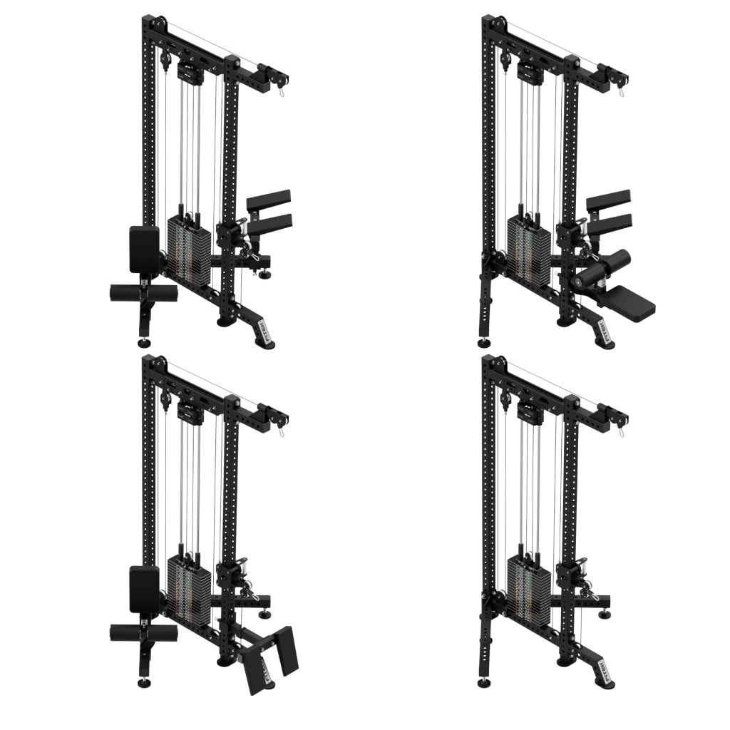 FITEK Compact Corner Cable Machine Station (142.5kg Stack)