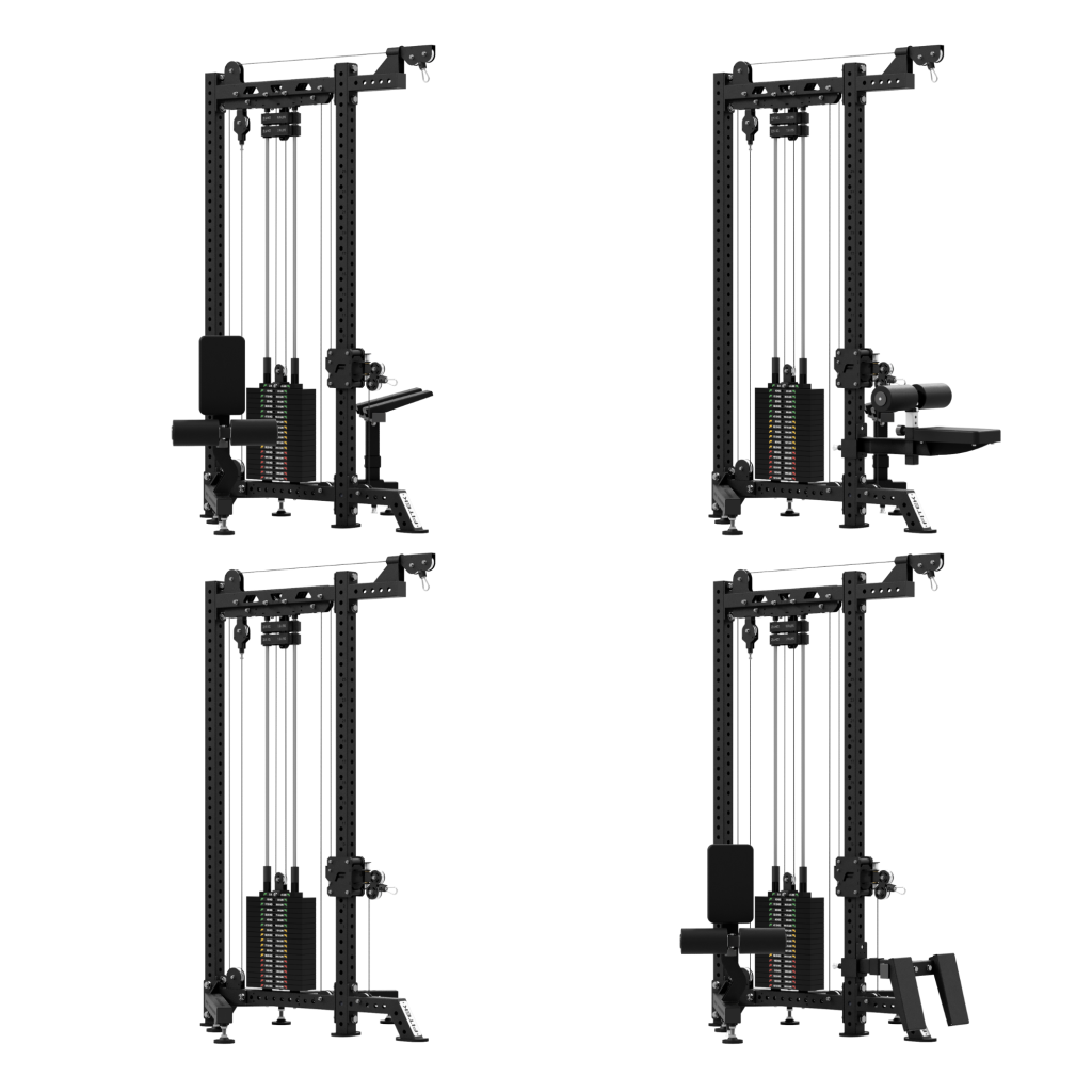 FITEK Compact Corner Cable Machine Station (142.5kg Stack)