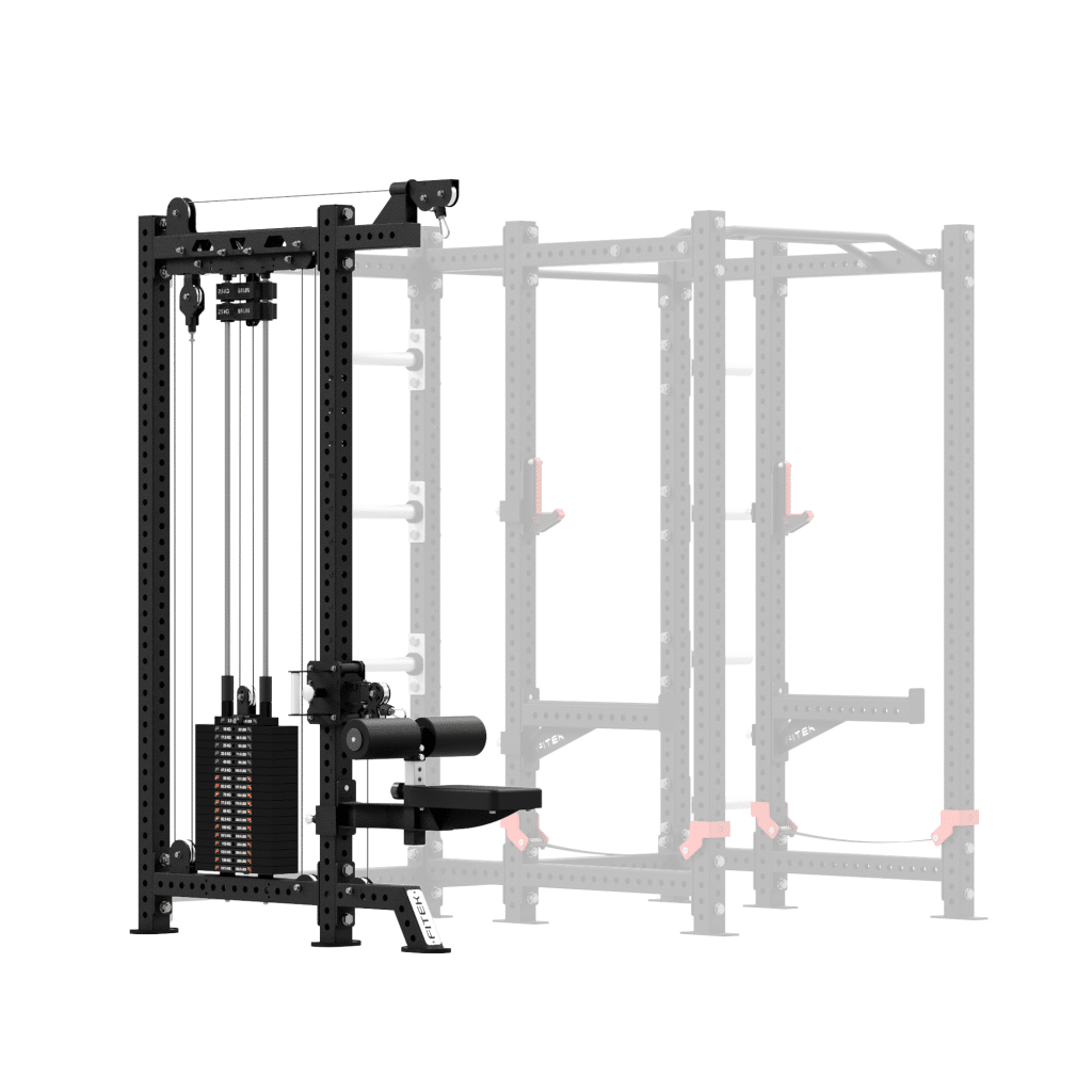 FITEK Lat Pulldown & Cable Add-On for Commercial Power Racks