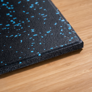 15mm EPDM Gym Mats Blue Flecks