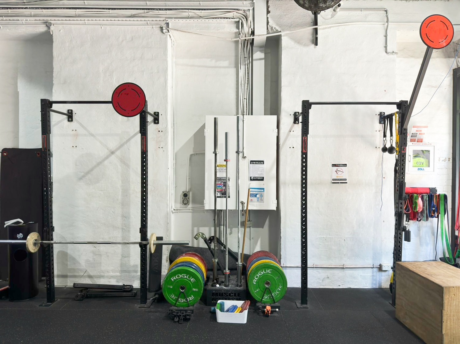 FITEK Commercial Gym Fitout Old Equipment Challenge Before