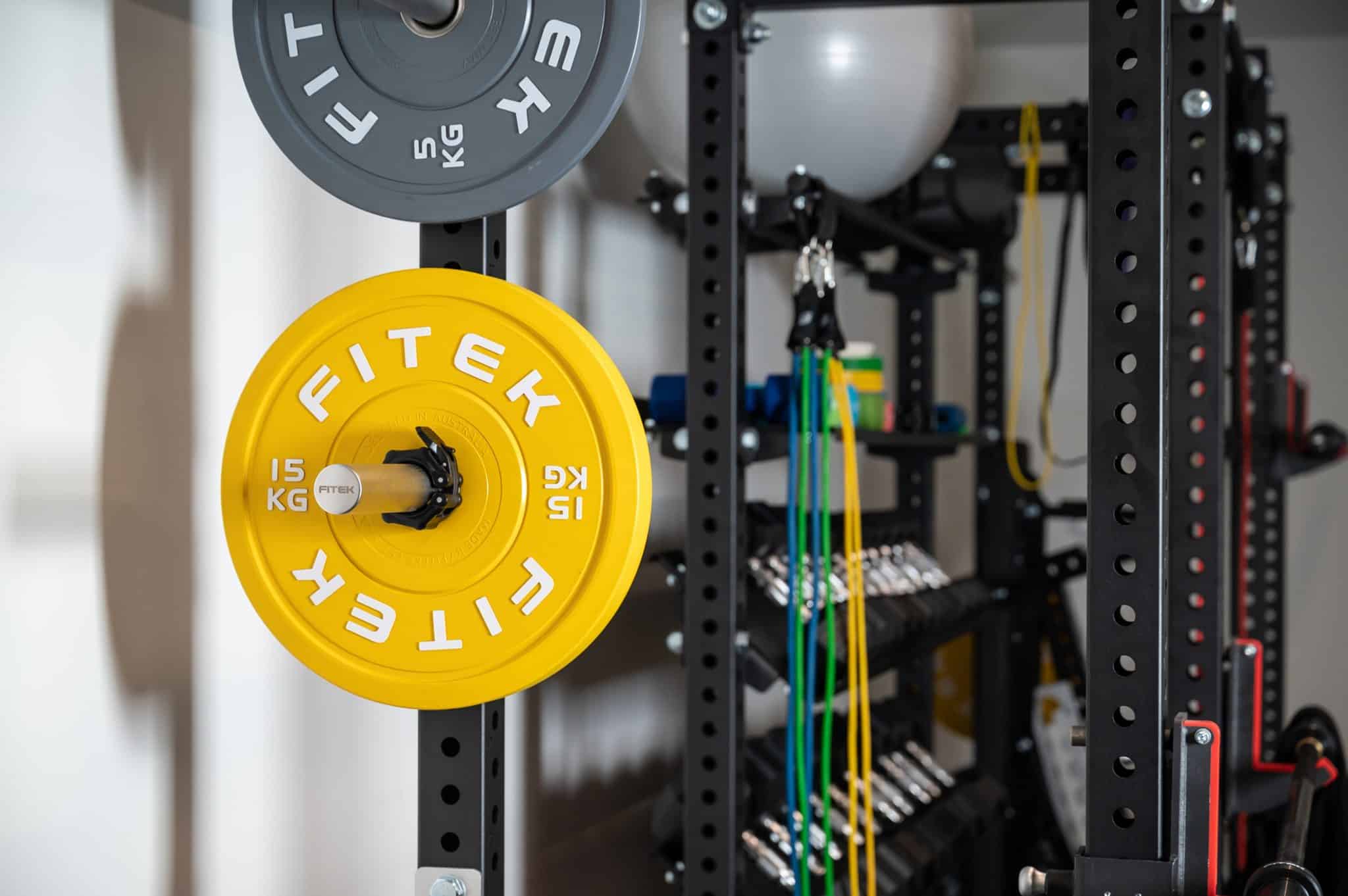 FITEK Premium Power Rack Detail at Newpol Gym