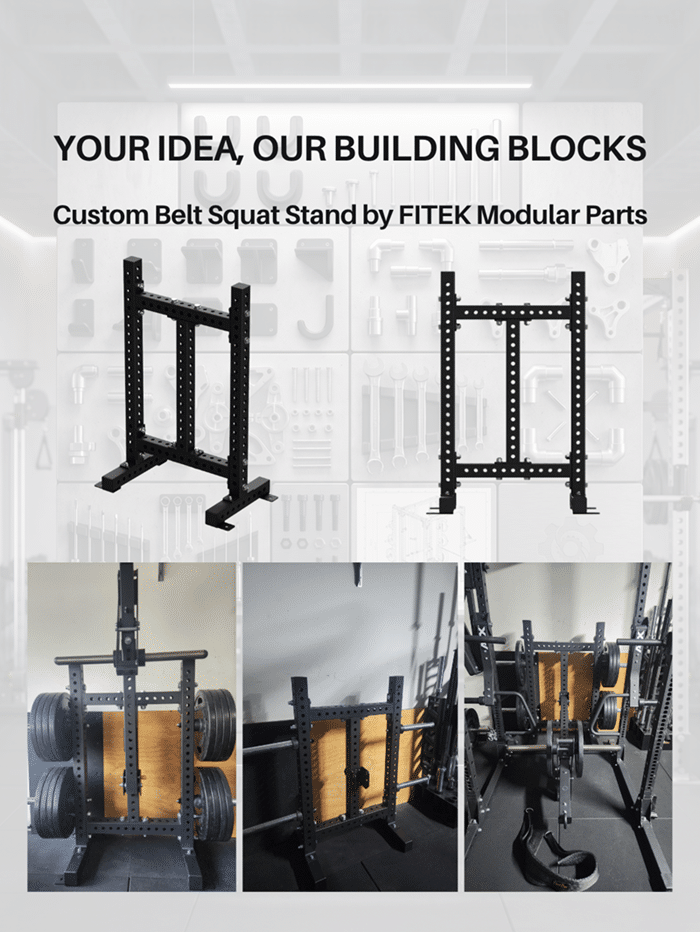 Custom Belt Squat Stand Multi-Angle Reality
