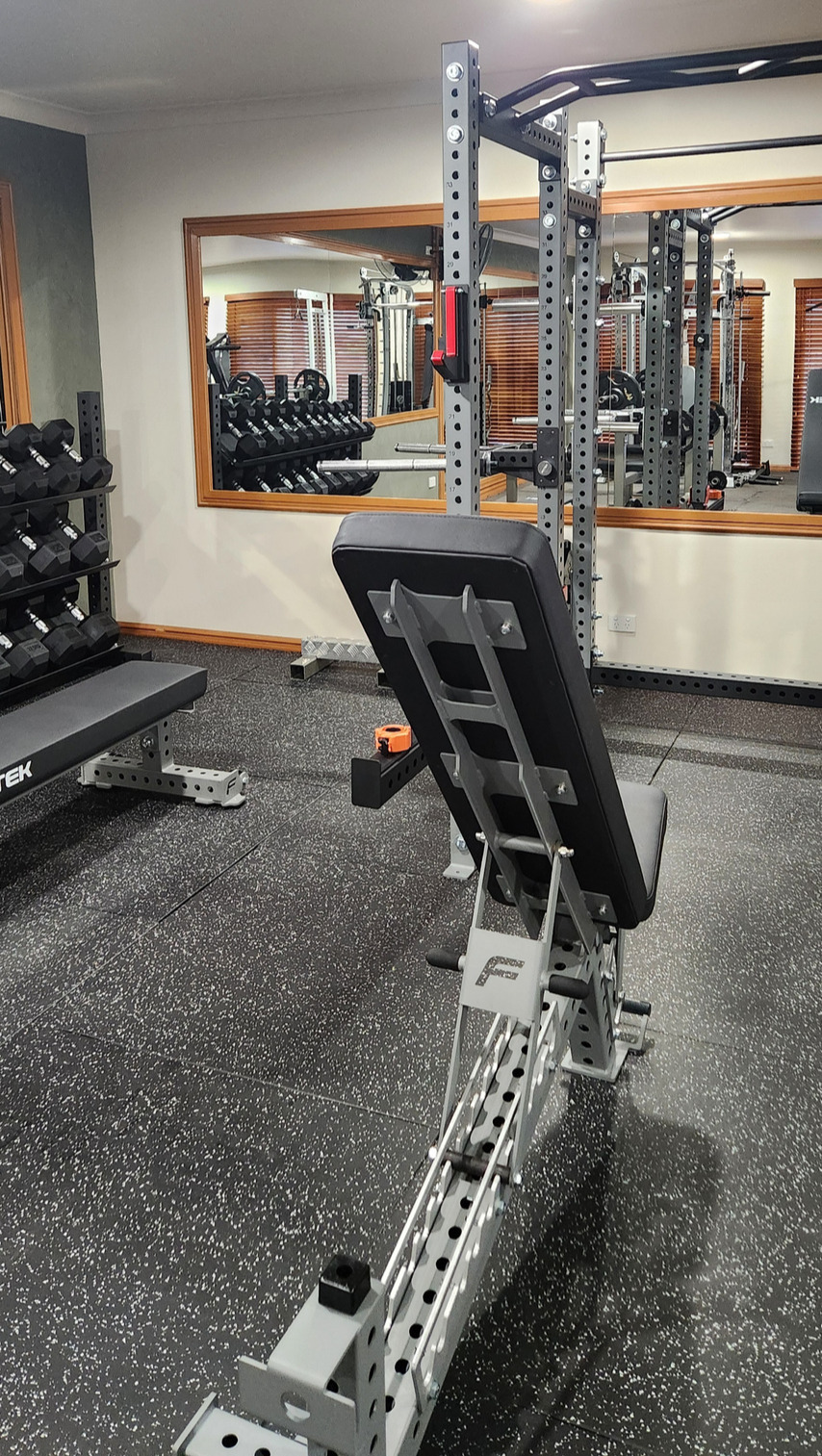 FITEK Adjustable Bench 3.0 Grey Setup
