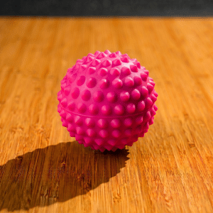 pink spiky massag ball