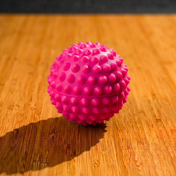 pink spiky massag ball